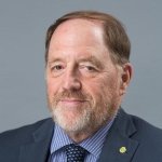 Portrait in grey suit